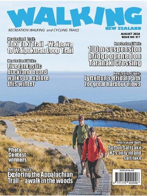 cover image of Walking New Zealand 